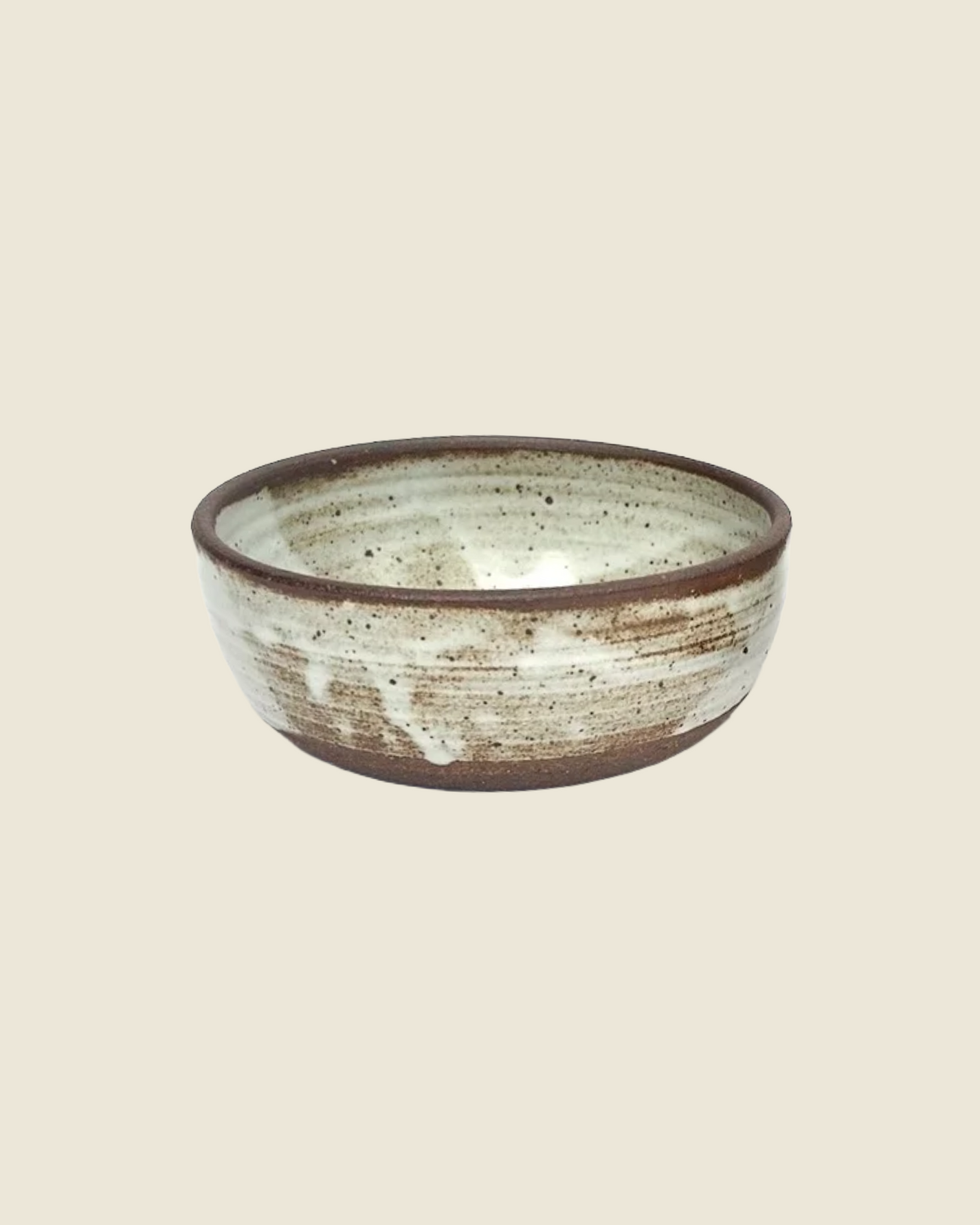 Ice Cream Bowl | Raw Speckled Grey