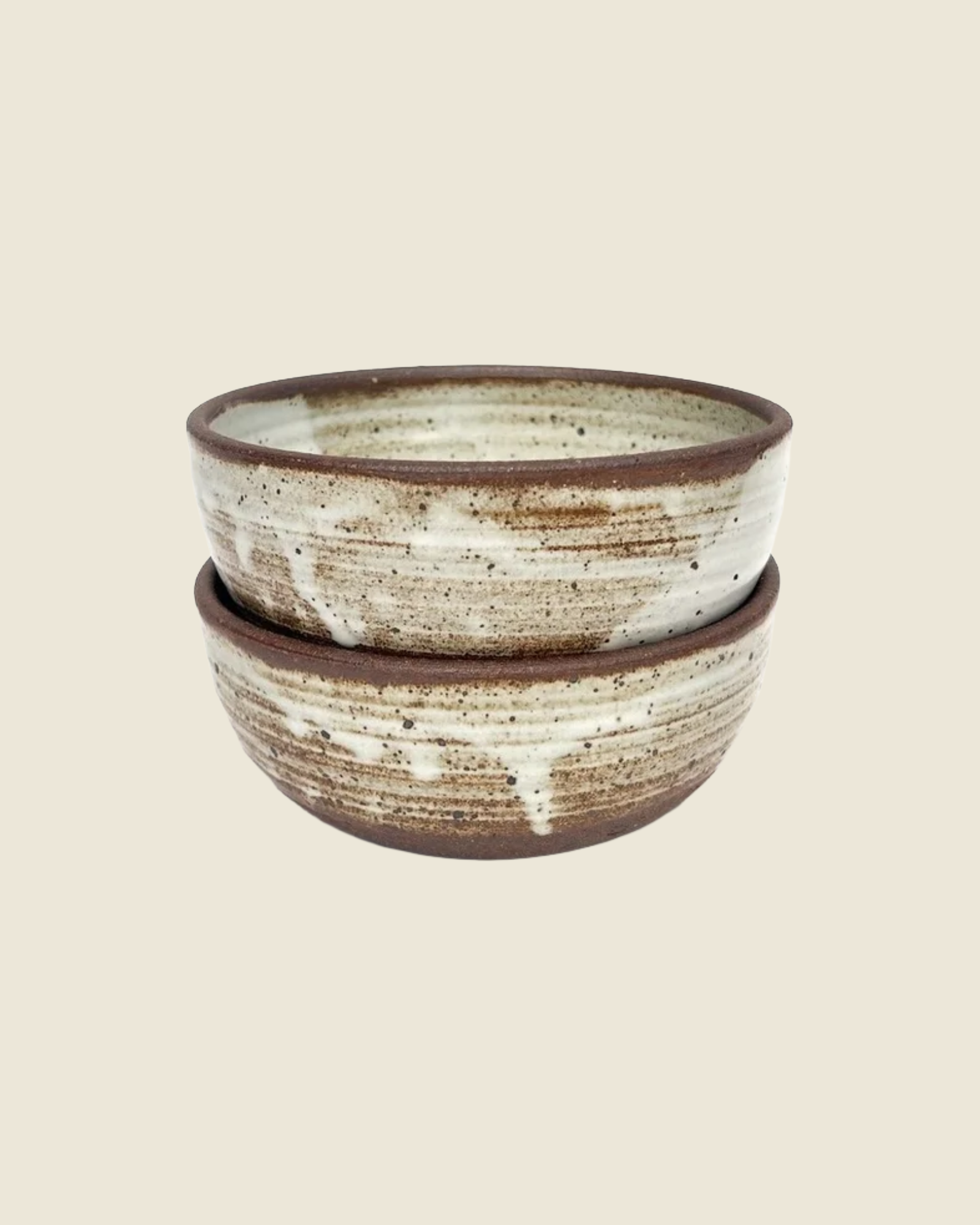 Ice Cream Bowl | Raw Speckled Grey