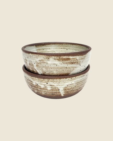 Ice Cream Bowl | Raw Speckled Grey