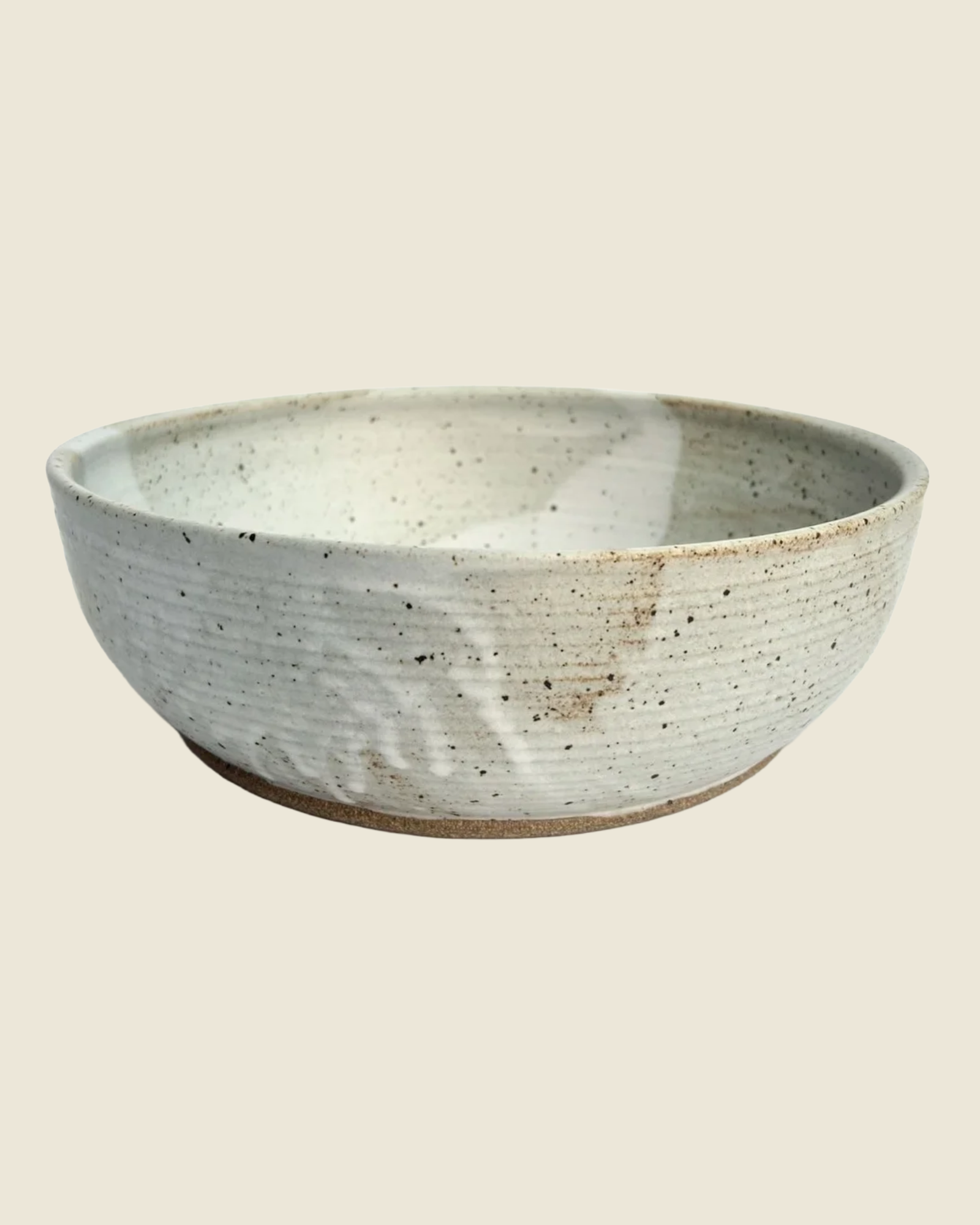 Serving Bowl | Large | Speckled Pale Grey