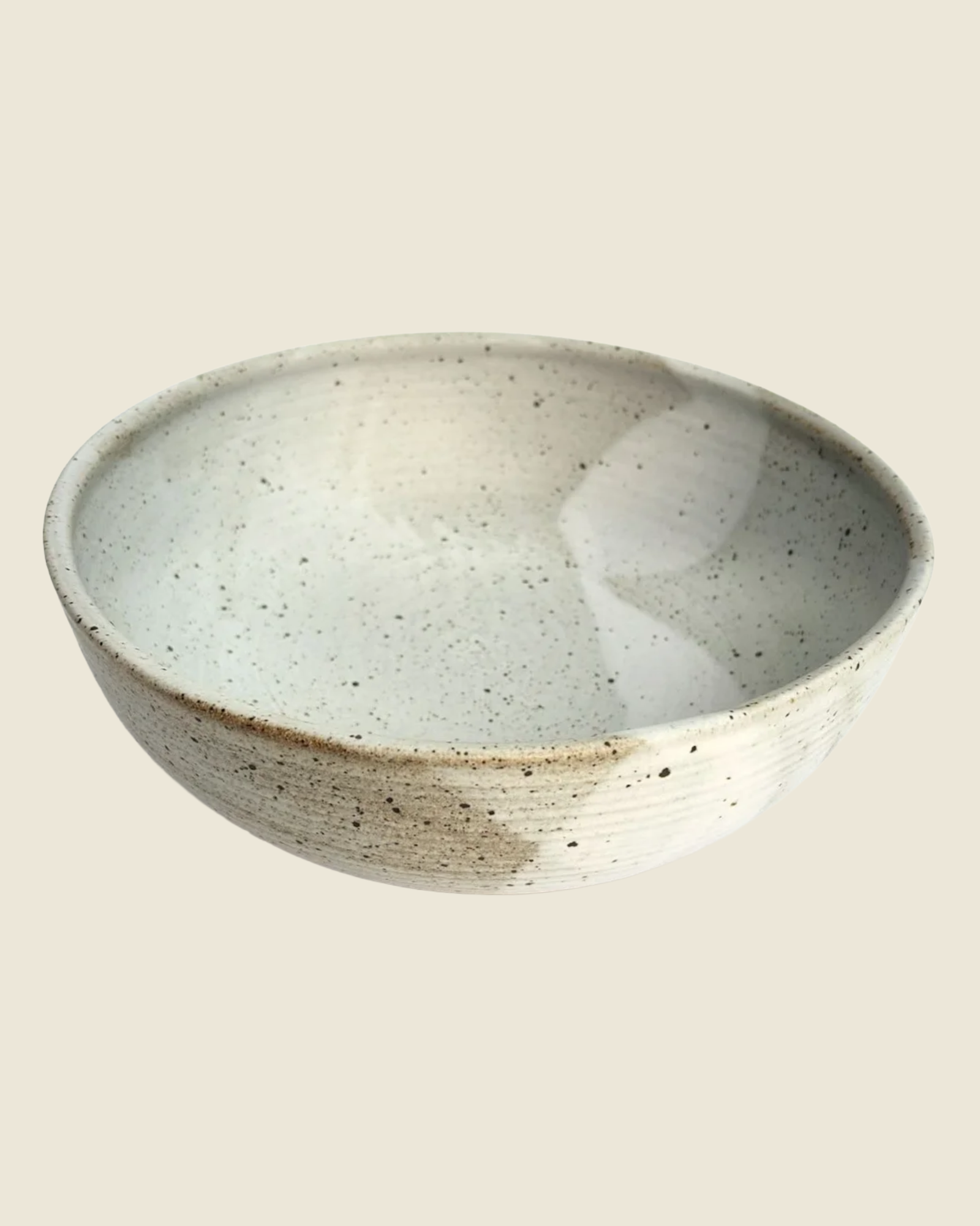 Serving Bowl | Large | Speckled Pale Grey