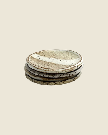 Tapas Plate | Raw Speckled Grey
