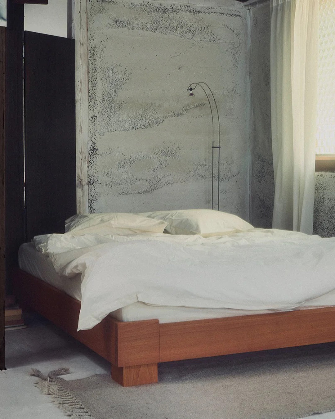 Cubico Bed Frame | Light Amber