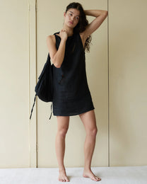 Shift Mini Dress | Black