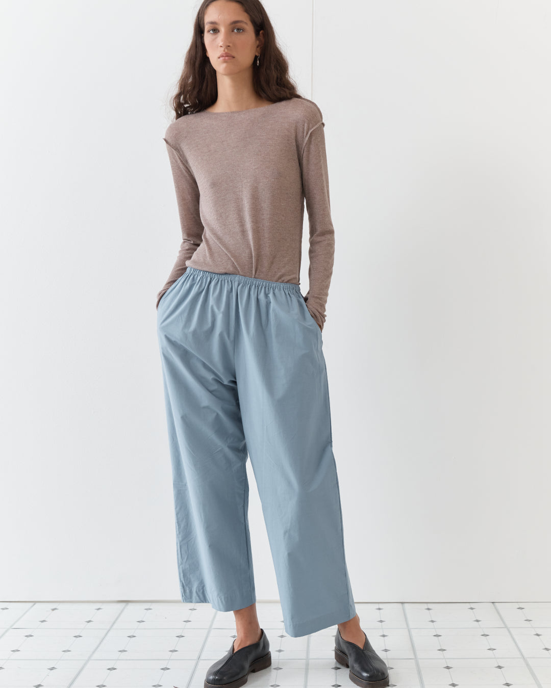 The Ease Trouser | Paddle Blue