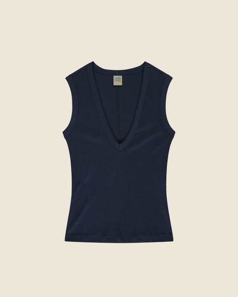 FLORE FLORE Dewi Tank | Navy | RAASTED FLORE FLORE Dewi Tank | Navy | RAASTED