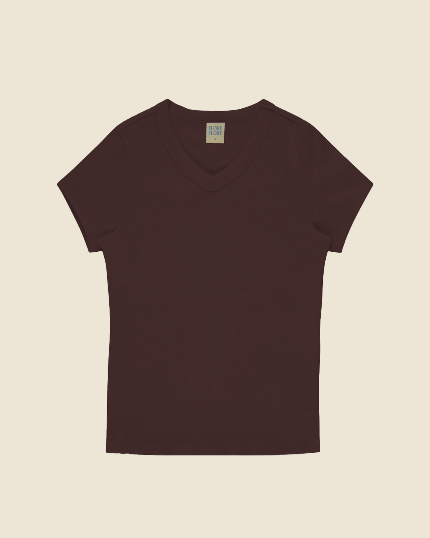 Jill Baby Tee | Choco Plum