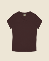 Jill Baby Tee | Choco Plum