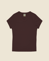 Jill Baby Tee | Choco Plum