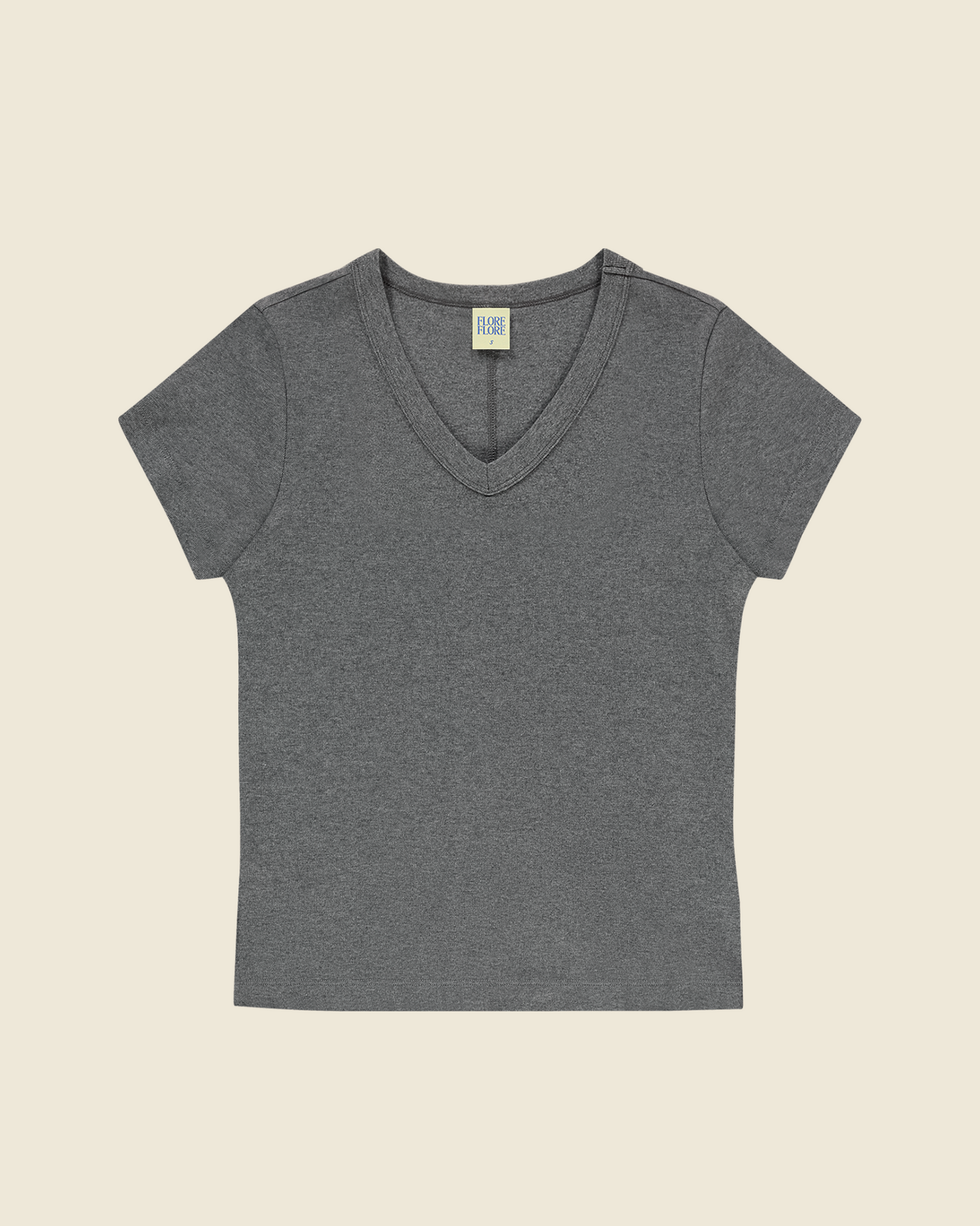 Jill Baby Tee | Melee Grey