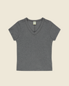 Jill Baby Tee | Melee Grey
