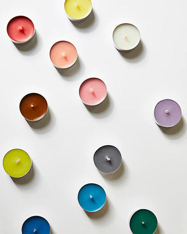Rainbow Tea Lights