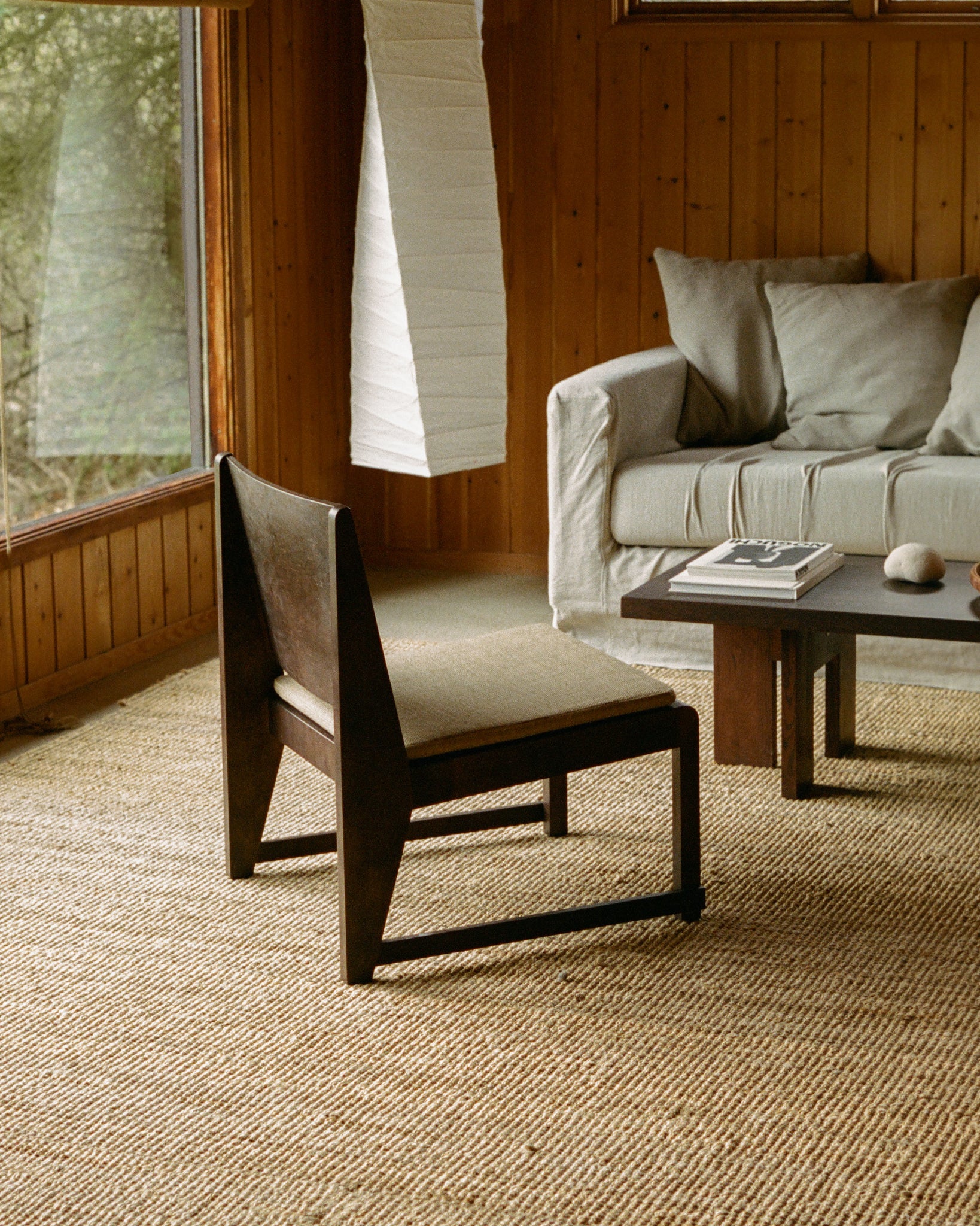 Easy Chair 01 | Dark Brown Birch