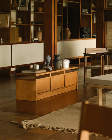 Ratio Console | Warm Brown Birch