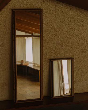 Symmetry Mirror | Honey Ash Wood | Large