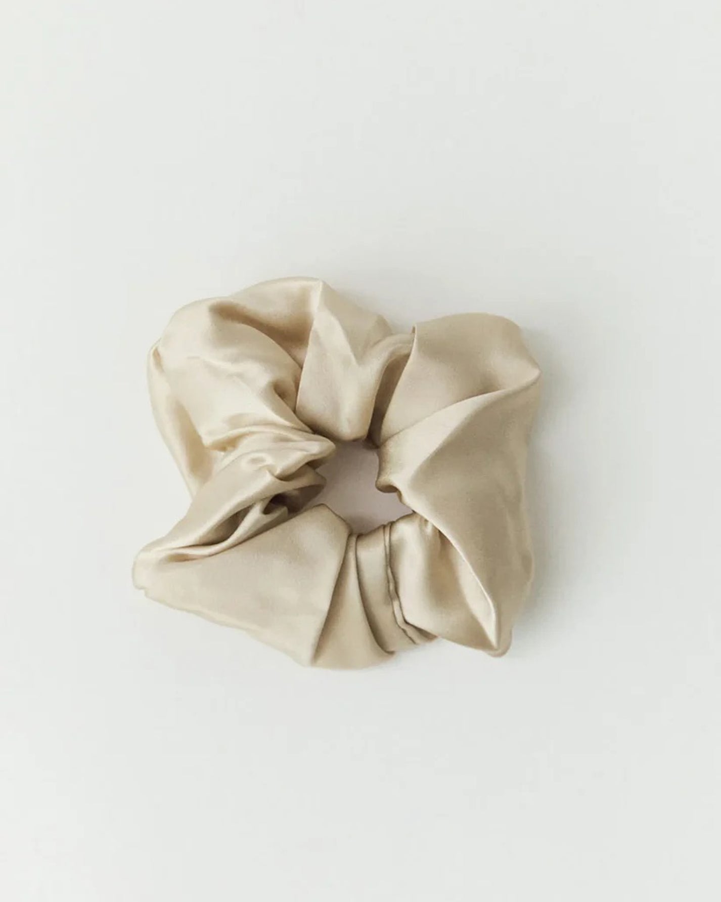 Silk Scrunchie | Stone