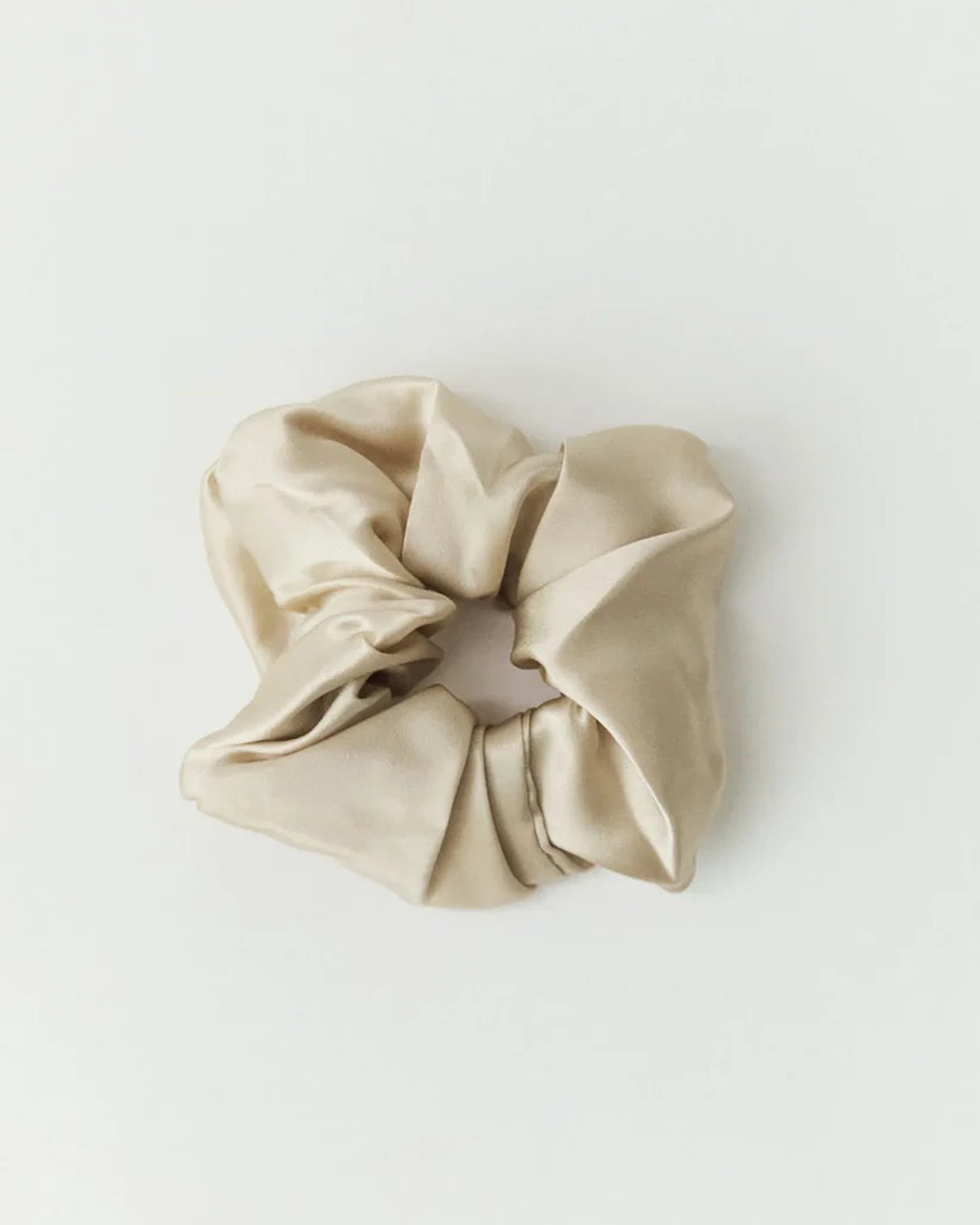 Silk Scrunchie | Stone