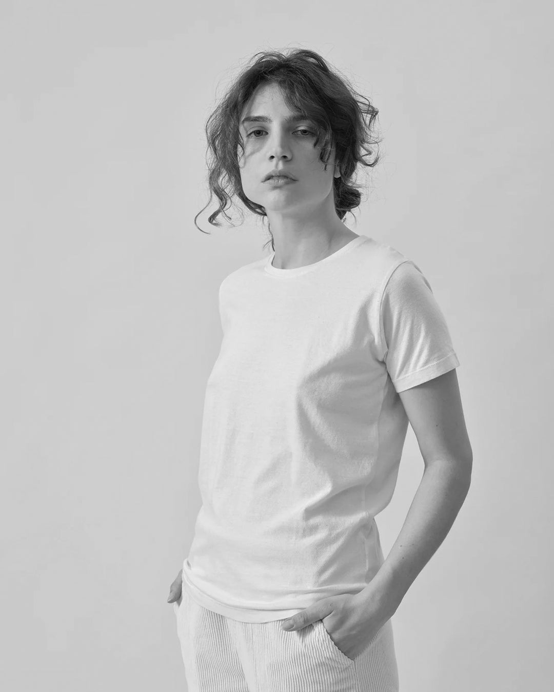 Clean Crewneck T-Shirt | Iron 8