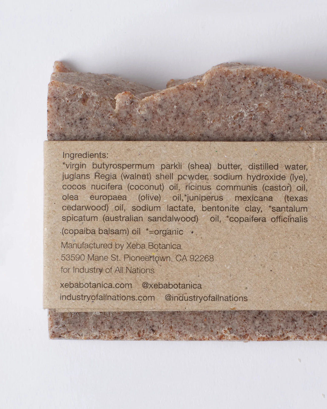 IOAN &amp; Xēba Botánica Soap | Tierra Nuesta