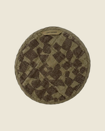 Circle Potholder | Amber &amp; Khaki