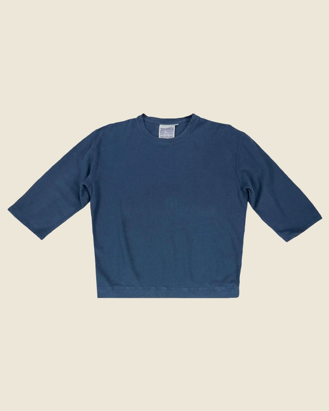 Cardiff 3/4 Sleeve Tee | Navy