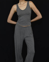 Recline Tank | Charcoal