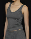 Recline Tank | Charcoal