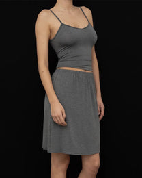 Recline Cami | Charcoal