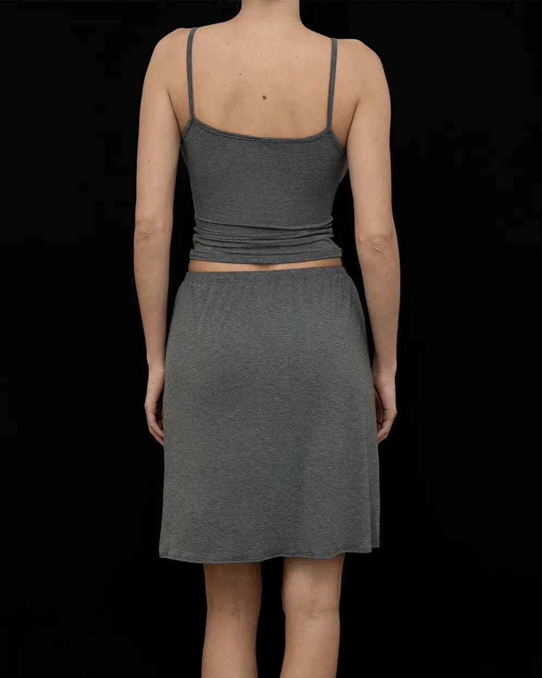 Recline Cami | Charcoal