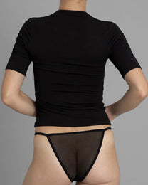 Recline French Sleeve | Black