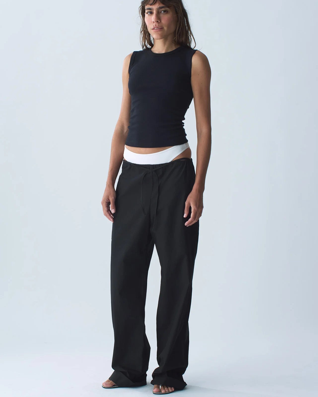 Organic Cotton Rego Pant | Black