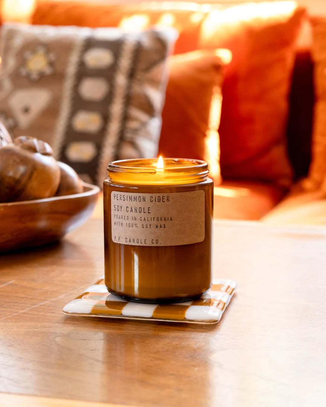 Soy Candle | Seasonal | Persimmon Cider
