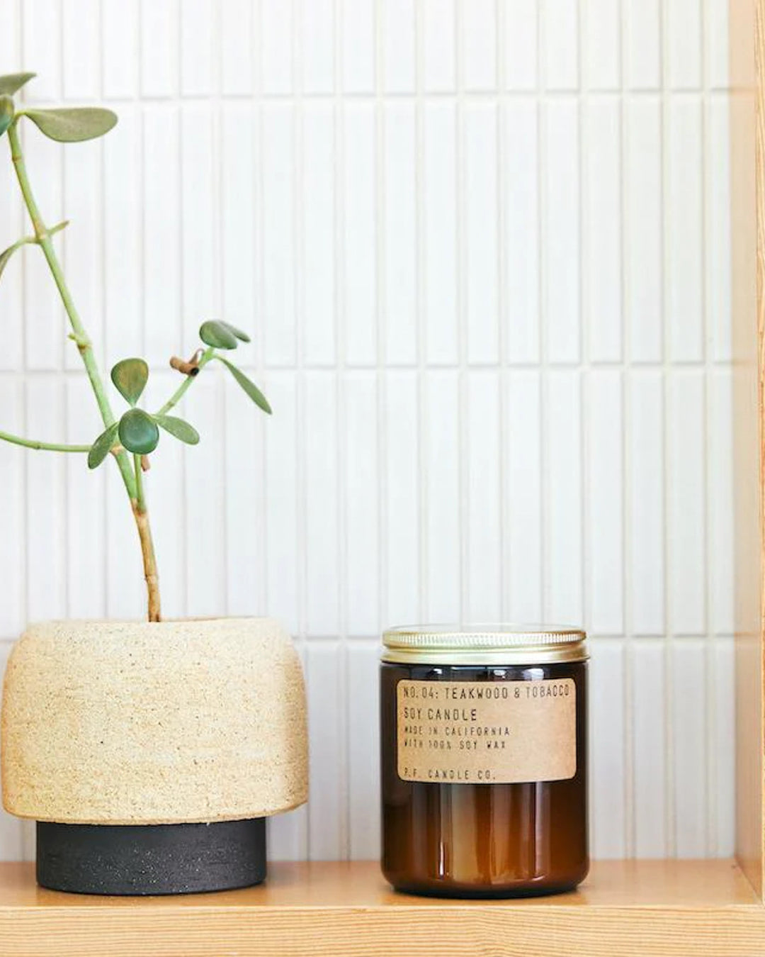 Soy Candle | Teakwood and Tobacco