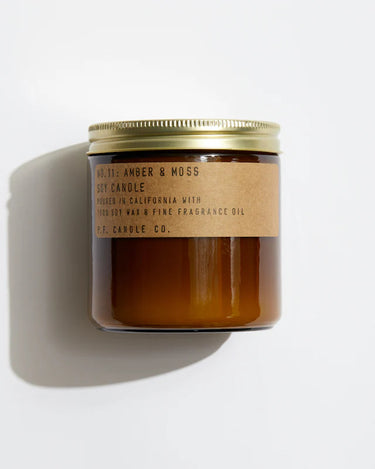 Soy Candle | Amber & Moss