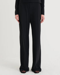 Wide Fit Pants | Black