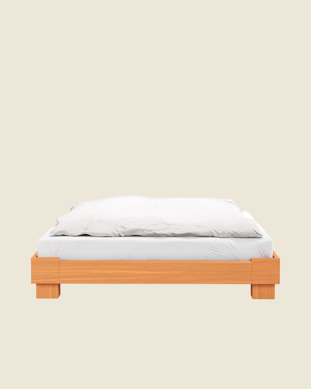 Cubico Bed Frame | Light Amber