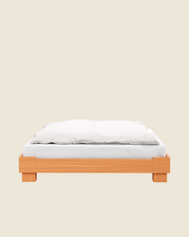 Cubico Bed Frame | Light Amber