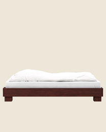 Cubico Bed Frame | Dark Amber