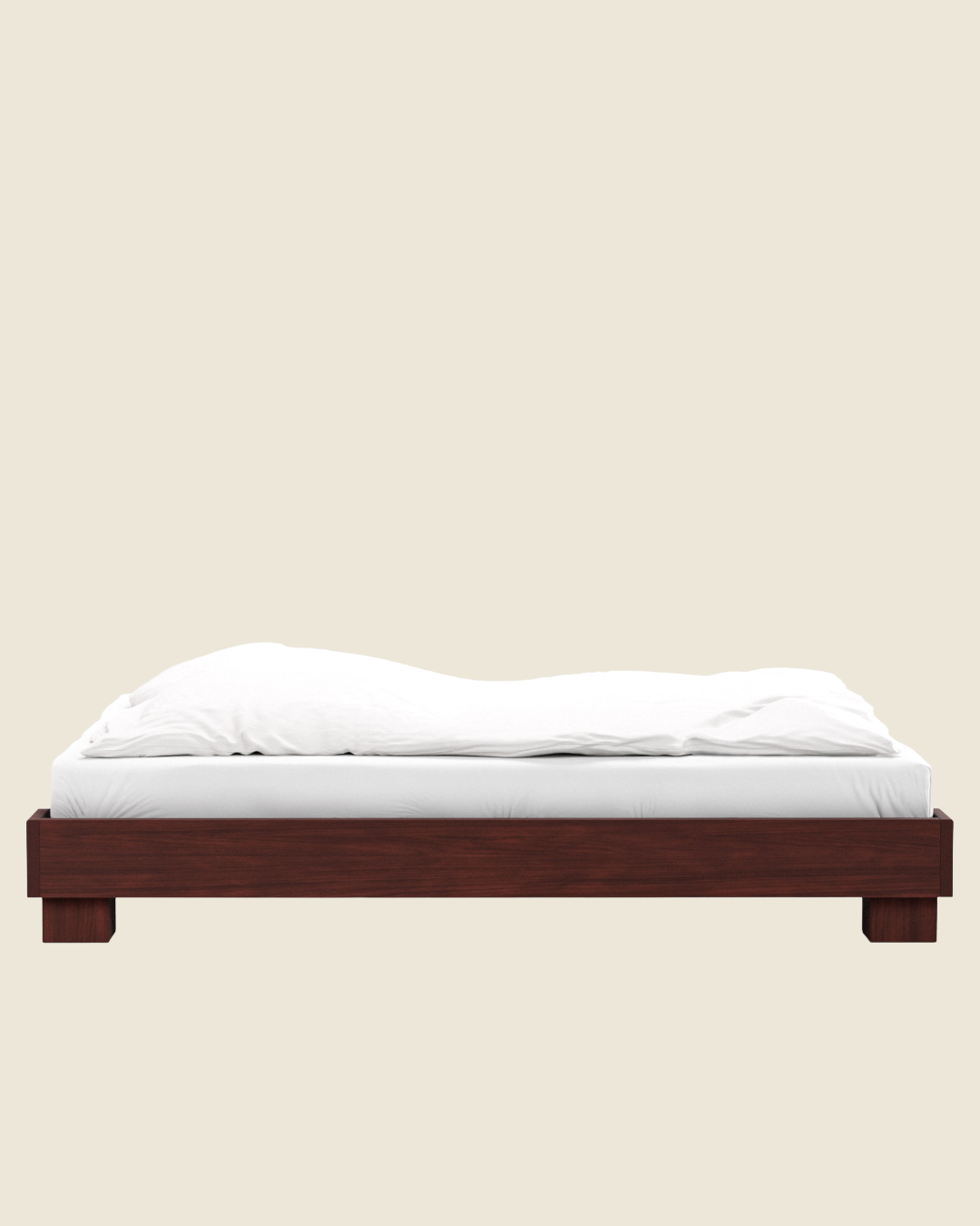 Cubico Bed Frame | Dark Amber