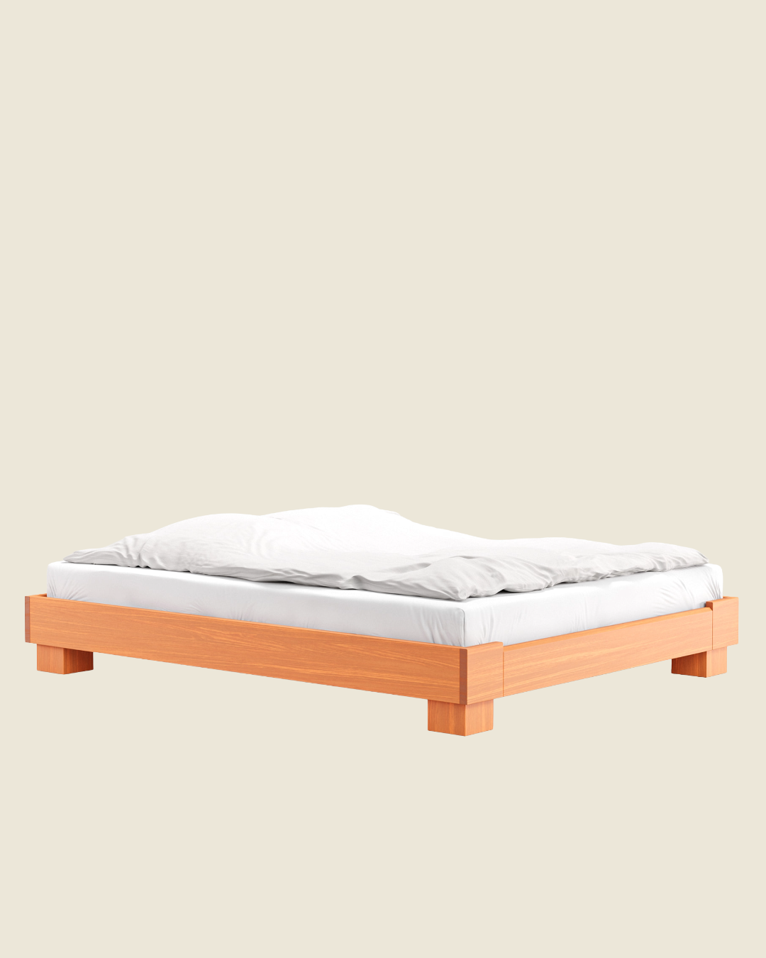 Cubico Bed Frame | Light Amber