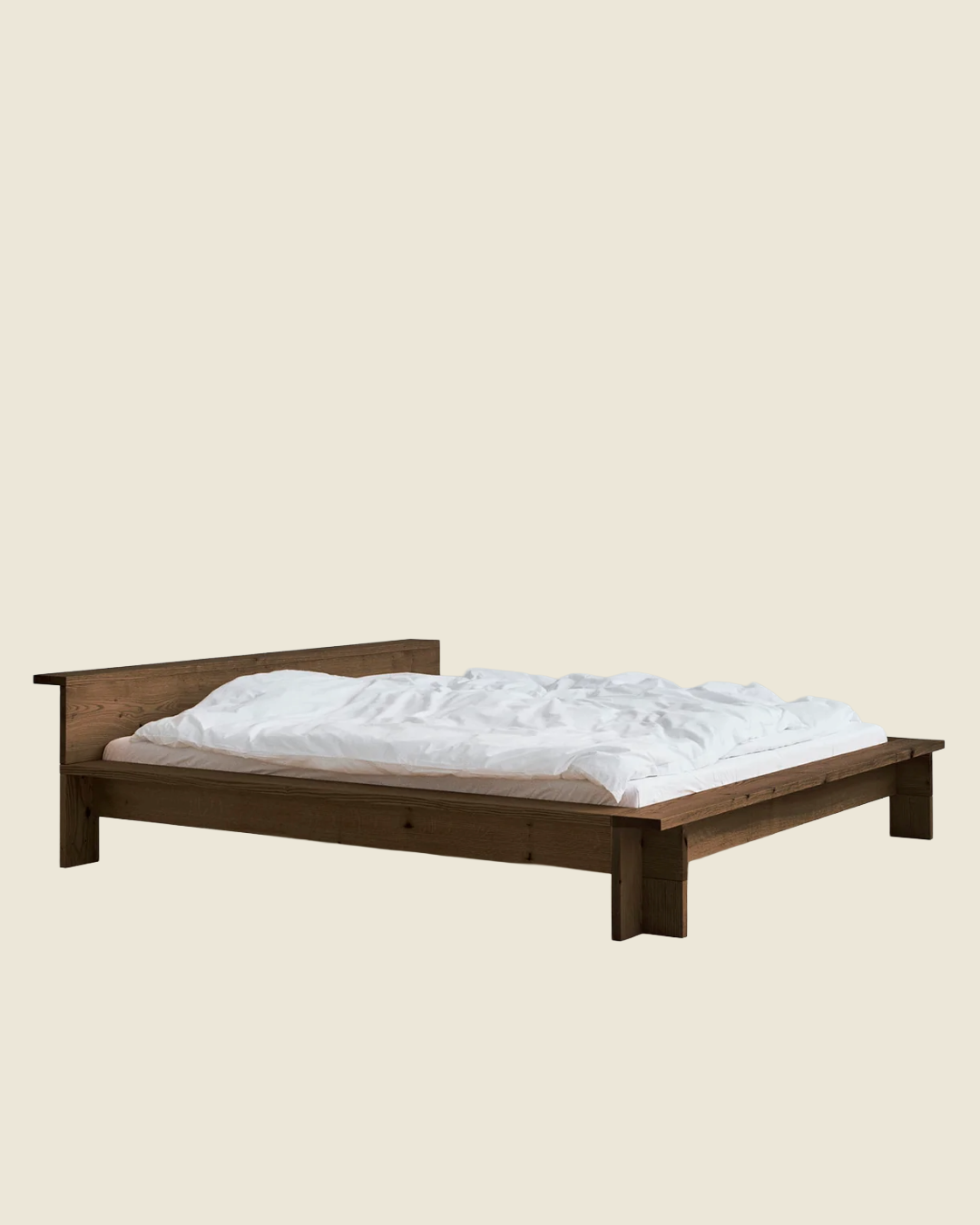 Hem Bed Frame | Smoked Red Oak