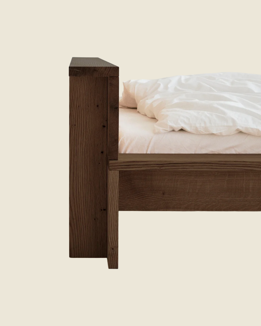 Hem Bed Frame | Smoked Red Oak
