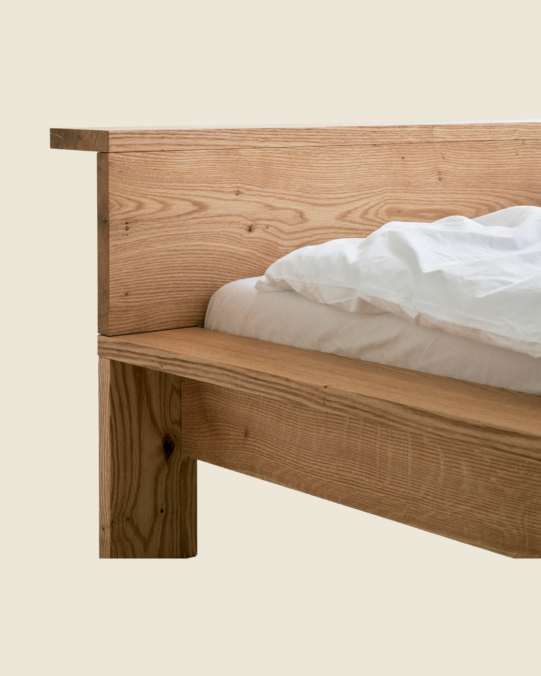 Hem Bed Frame | Oiled Red Oak