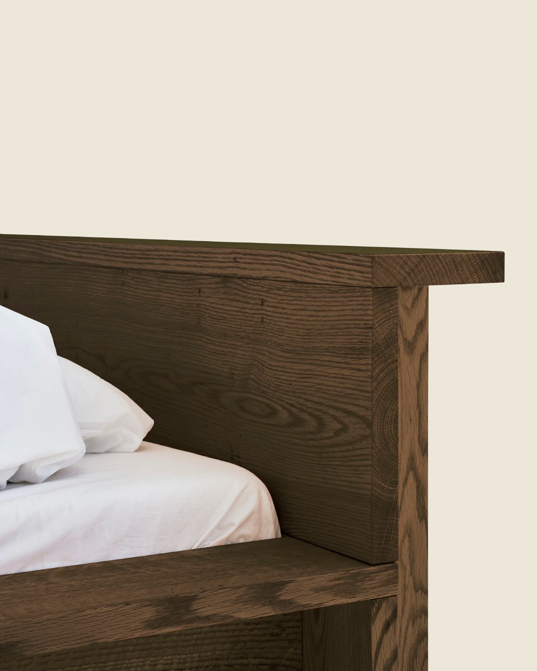 Hem Bed Frame | Smoked Red Oak
