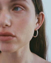 Earth Hoops | Large