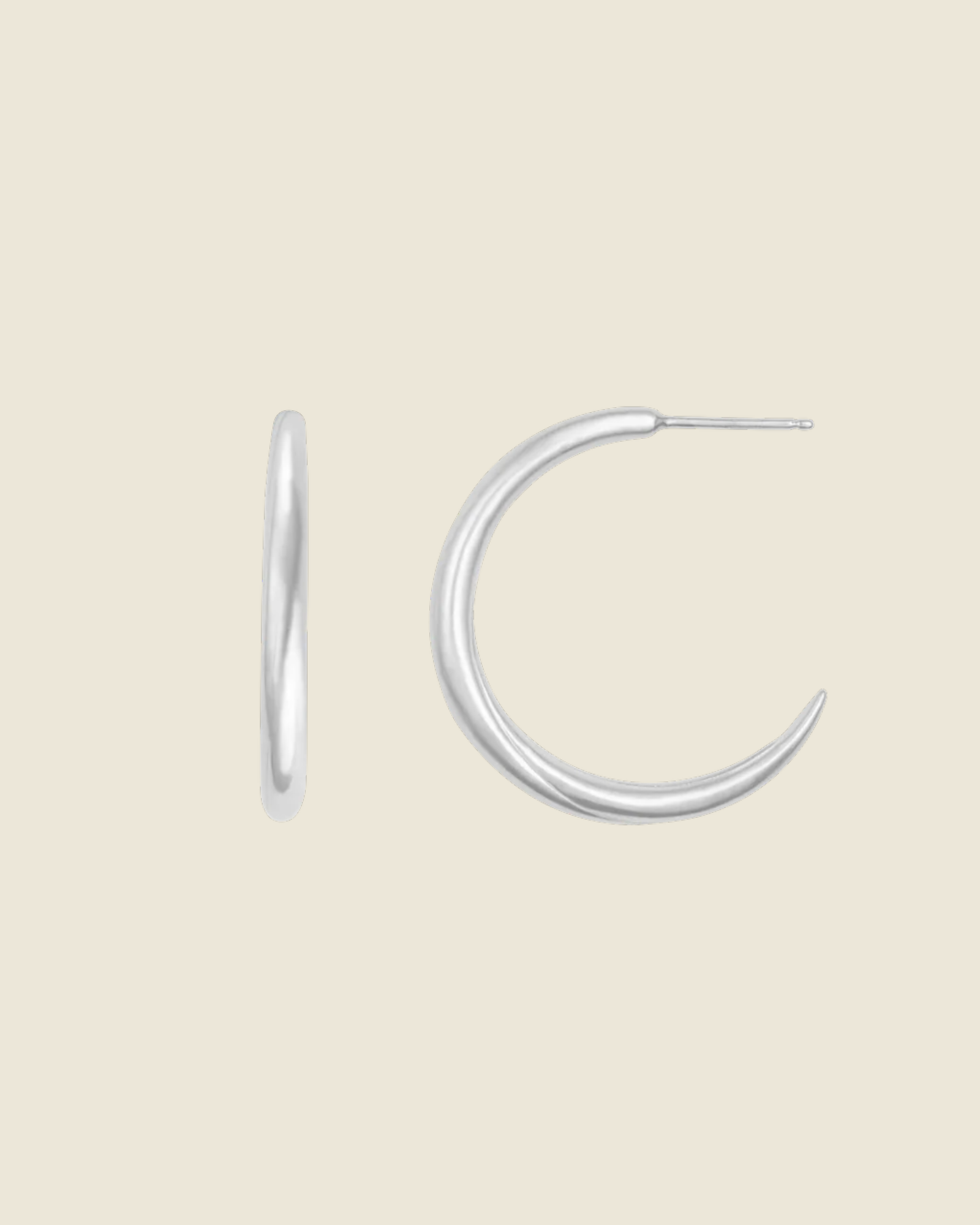 Earth Hoops | Large