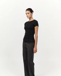 Organic Cotton Baby Tee | Jet Black