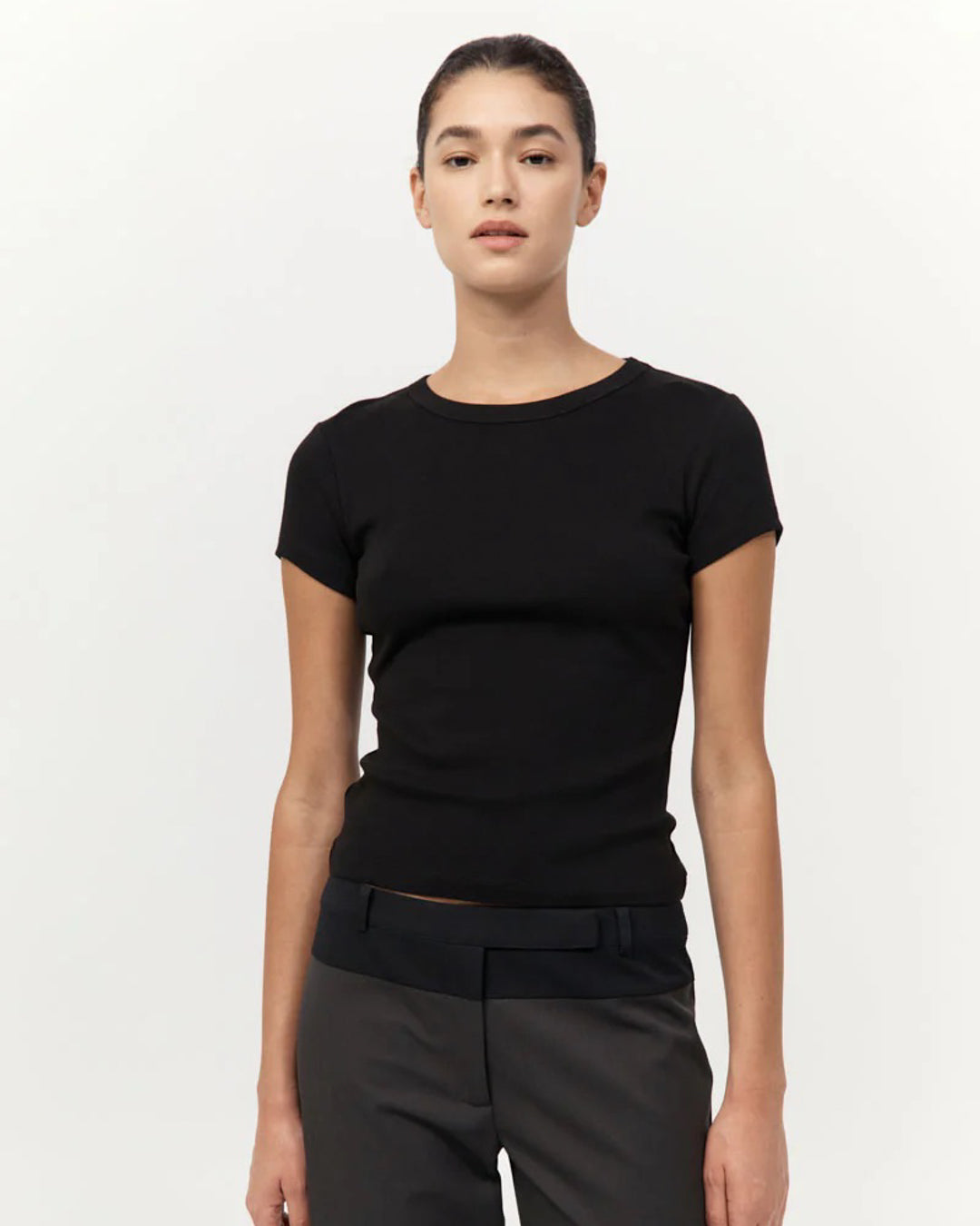 Organic Cotton Baby Tee | Jet Black