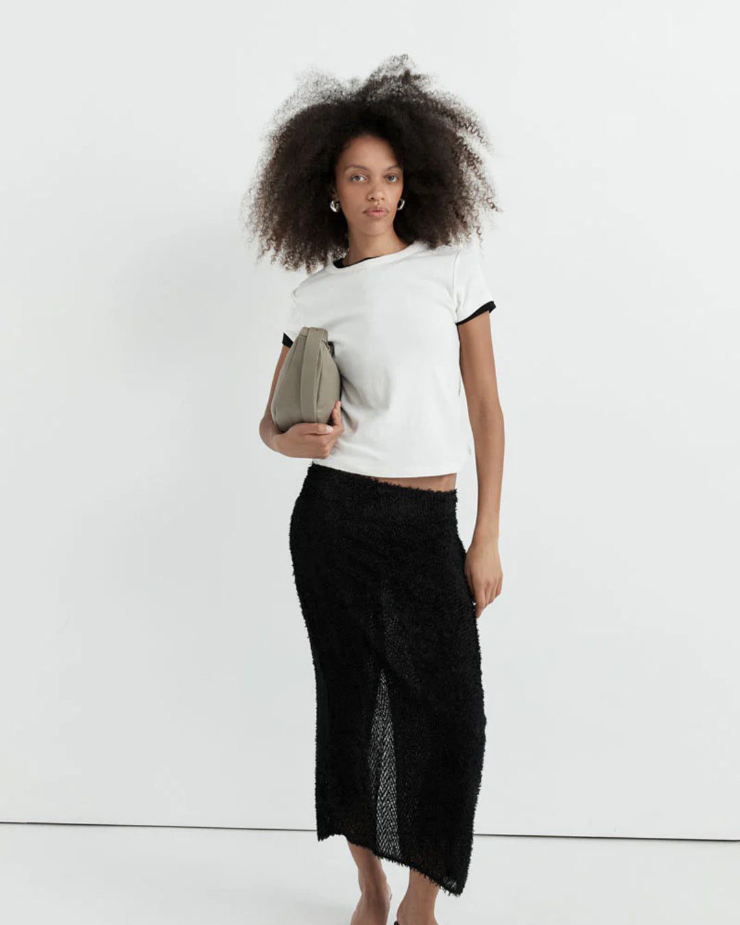 Organic Cotton Baby Tee | White