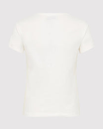 Organic Cotton Baby Tee | White